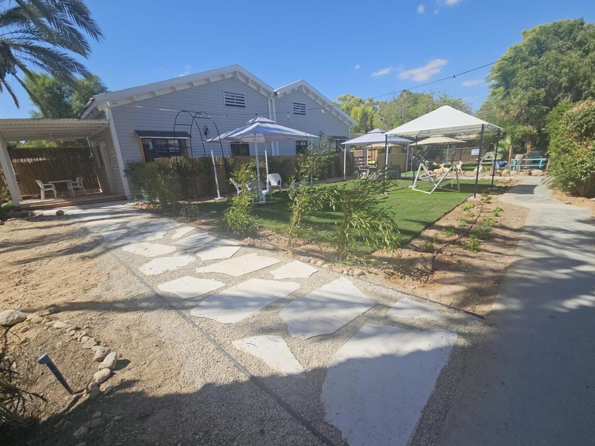 רגע ערבה Villa En Yahav Exterior photo